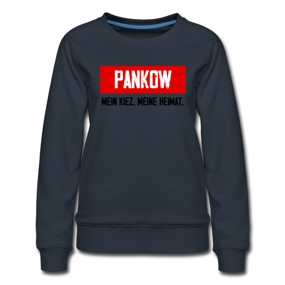 Mein Kiez meine Heimat - Frauen Premium Sweatshirt - Navy