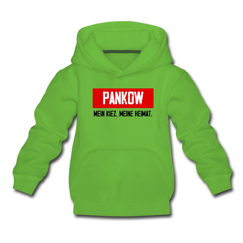 Mein Kiez meine Heimat - Kinder Premium Hoodie - Hellgrün
