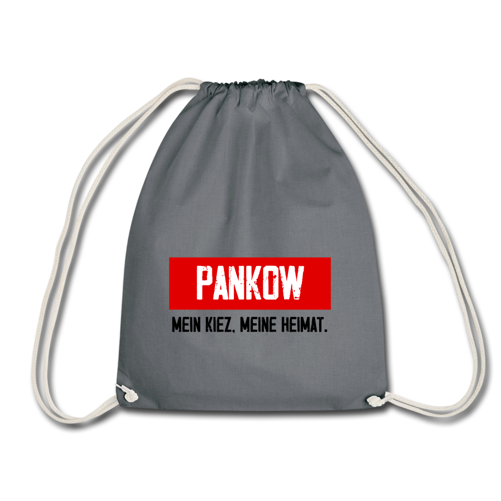 Mein Kiez meine Heimat - Turnbeutel - Grau