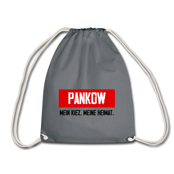 Mein Kiez meine Heimat - Turnbeutel - Grau
