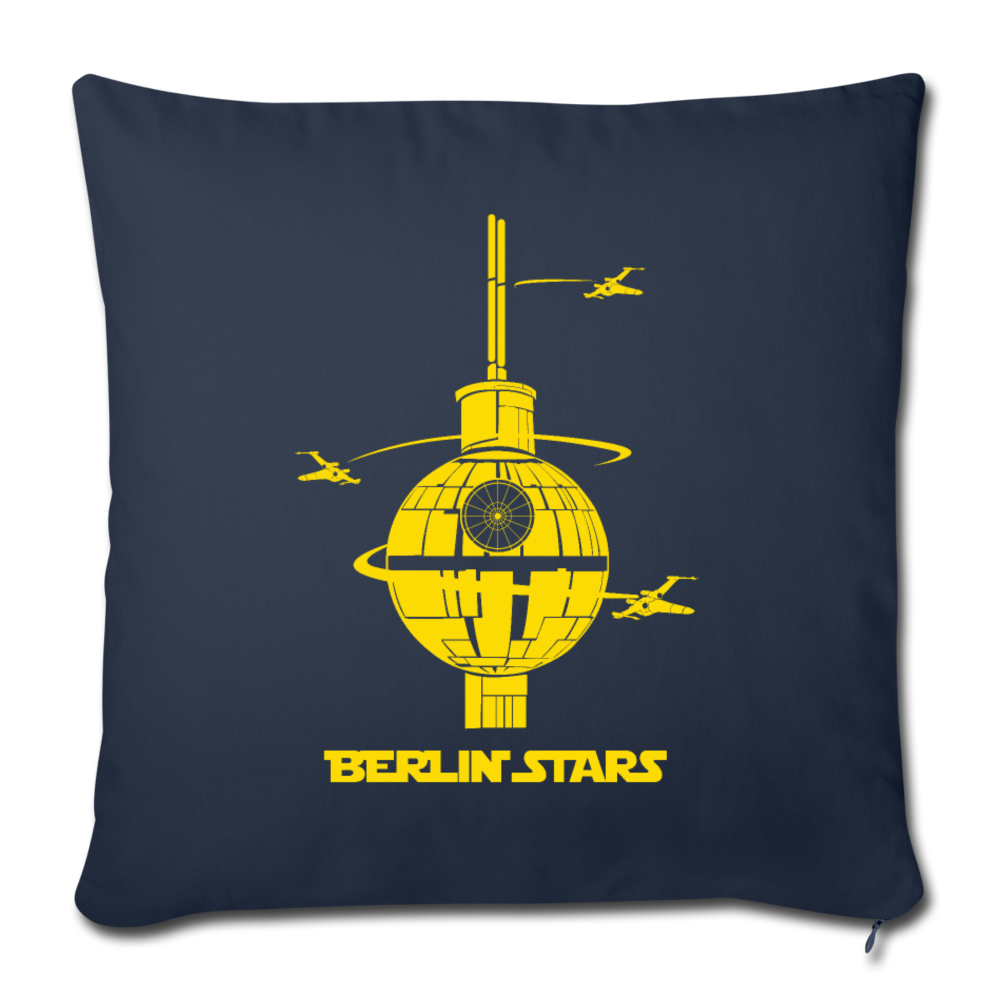 Berlin Stars - Sofakissen mit Füllung (45 x 45 cm) - Navy