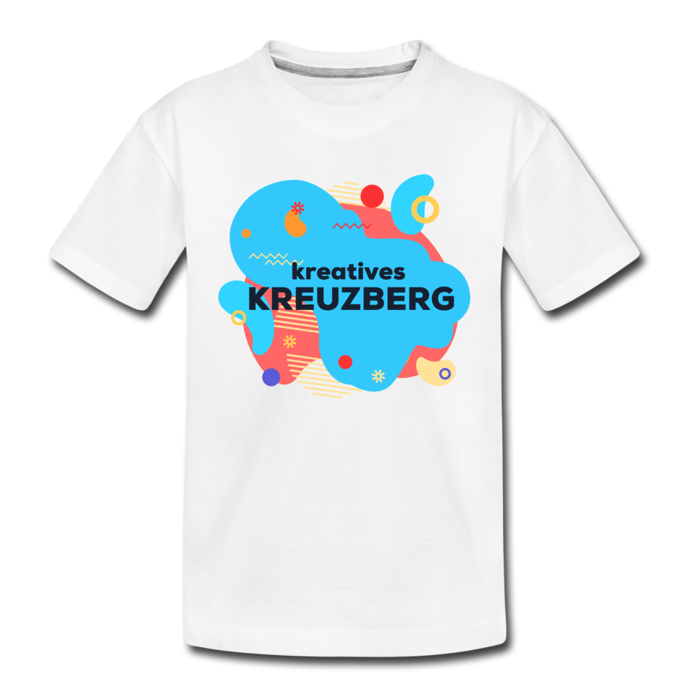 Kreatives Kreuzberg - Kinder Premium T-Shirt - Weiß