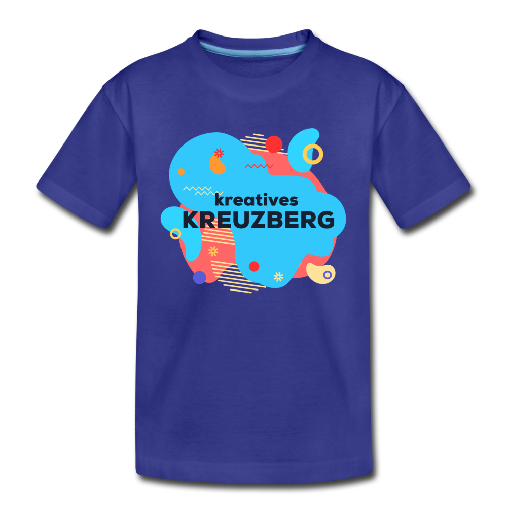 Kreatives Kreuzberg - Kinder Premium T-Shirt - Königsblau