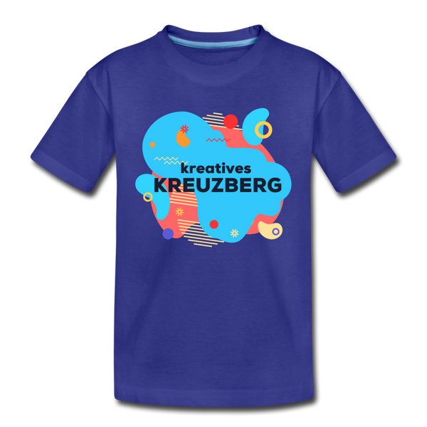 Kreatives Kreuzberg - Kinder Premium T-Shirt - Königsblau