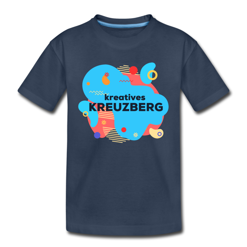 Kreatives Kreuzberg - Kinder Premium T-Shirt - Navy