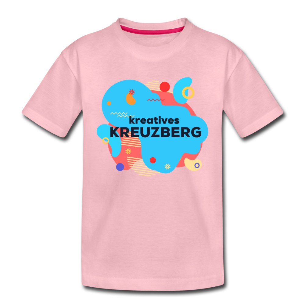 Kreatives Kreuzberg - Kinder Premium T-Shirt - Hellrosa