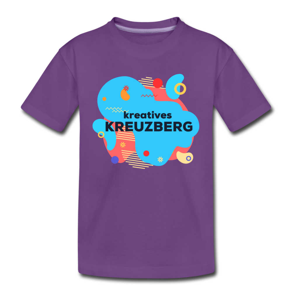Kreatives Kreuzberg - Kinder Premium T-Shirt - Lila