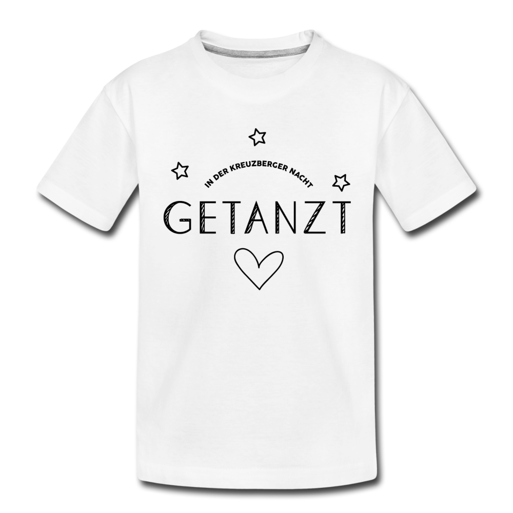 Getanzt in der Kreuzberger Nacht - Kinder Premium T-Shirt - Weiß