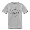 Getanzt in der Kreuzberger Nacht - Kinder Premium T-Shirt - Grau meliert