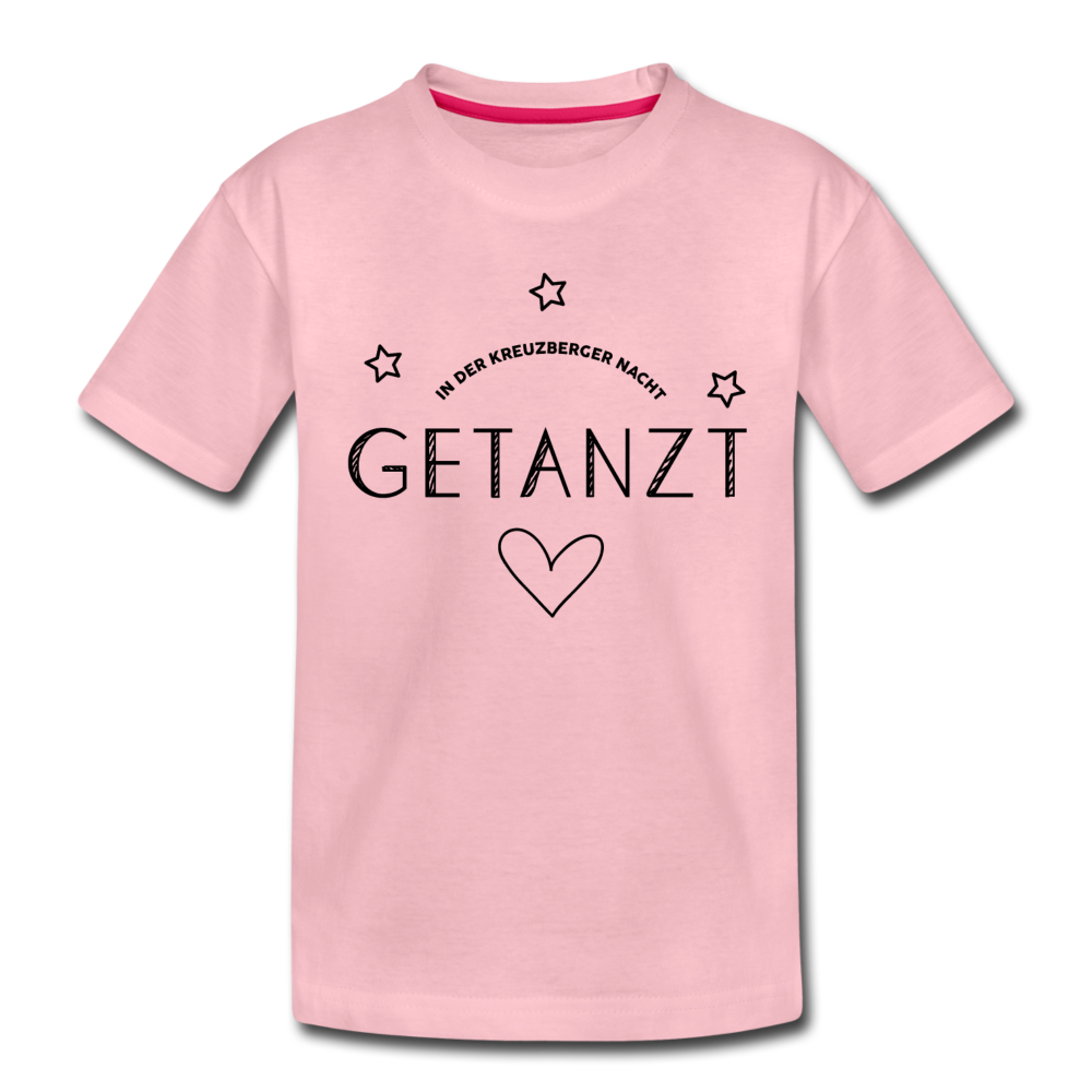 Getanzt in der Kreuzberger Nacht - Kinder Premium T-Shirt - Hellrosa