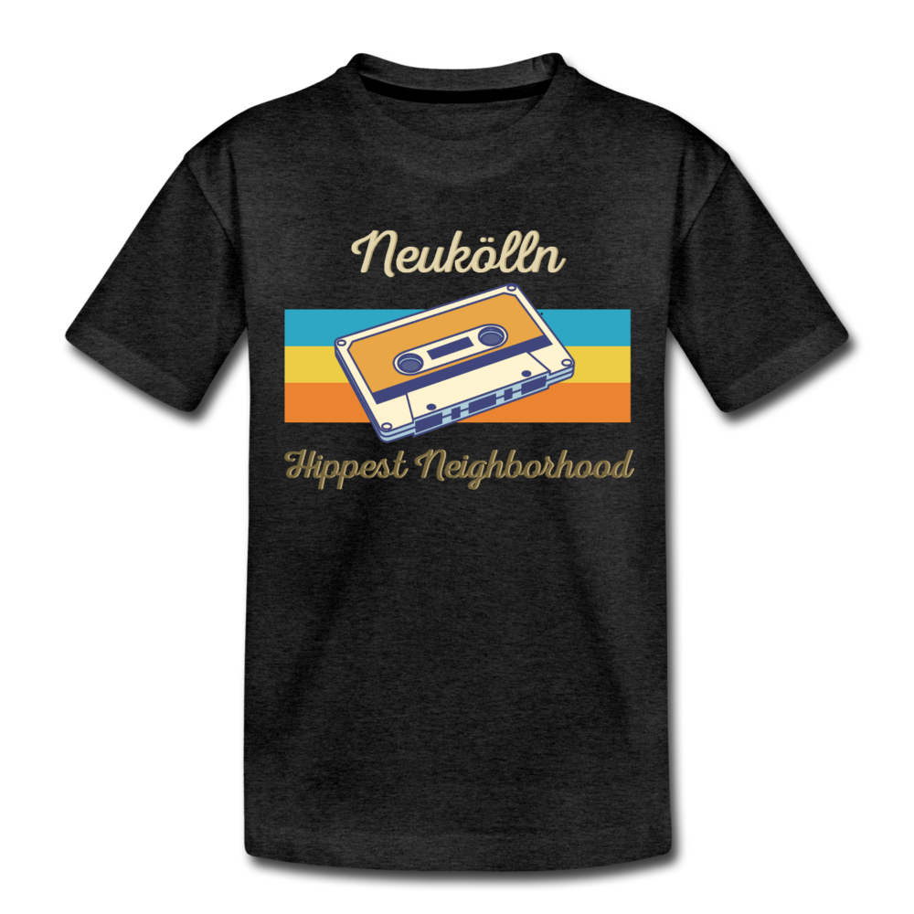 Hippes Neukölln - Kinder Premium T-Shirt - Anthrazit