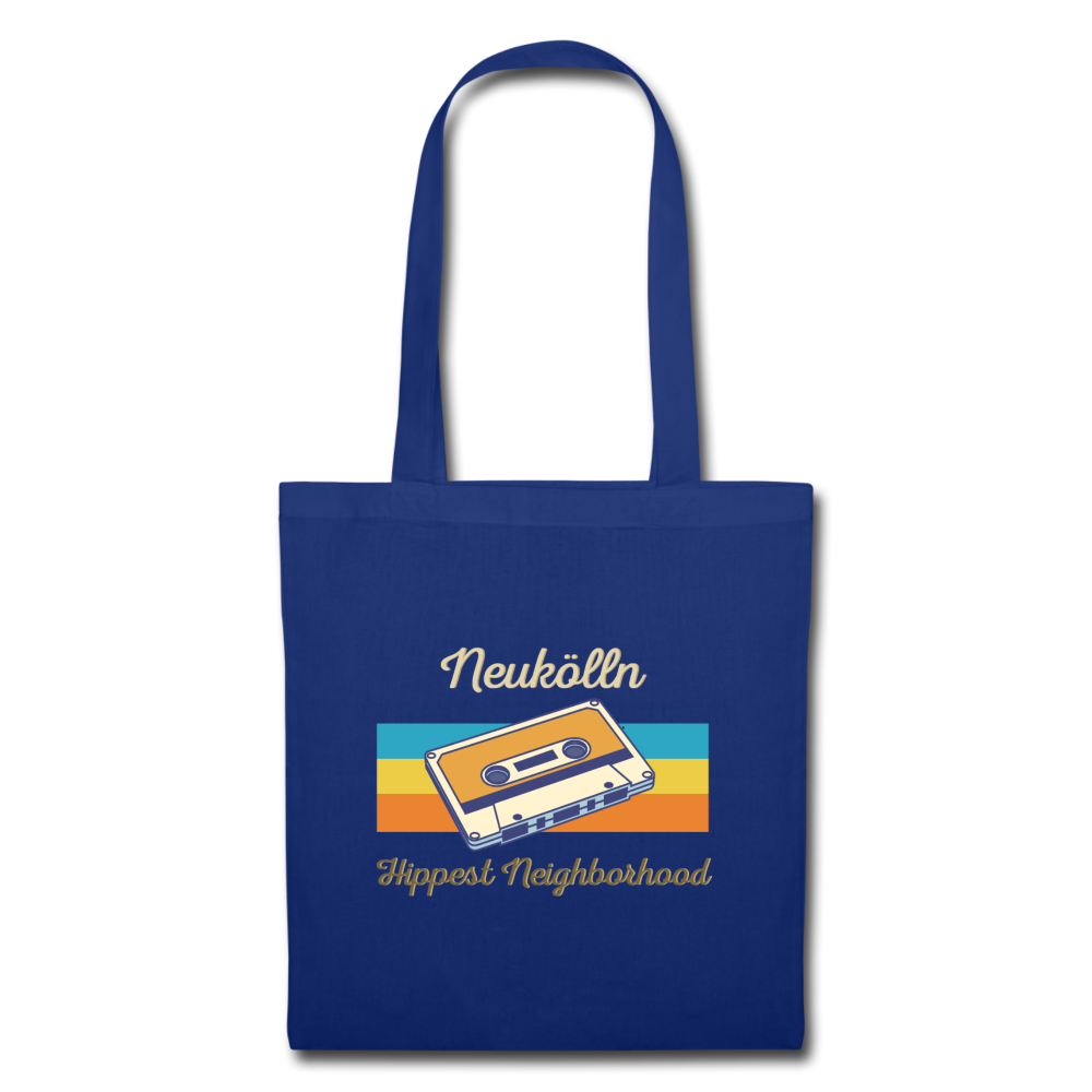 Hippes Neukölln - Stoffbeutel - Royalblau