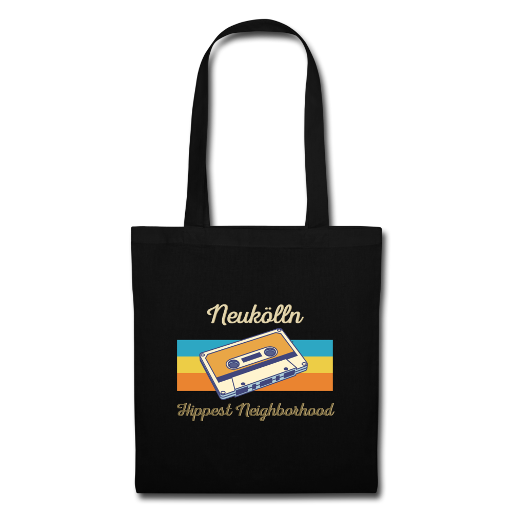 Hippes Neukölln - Stoffbeutel - Schwarz