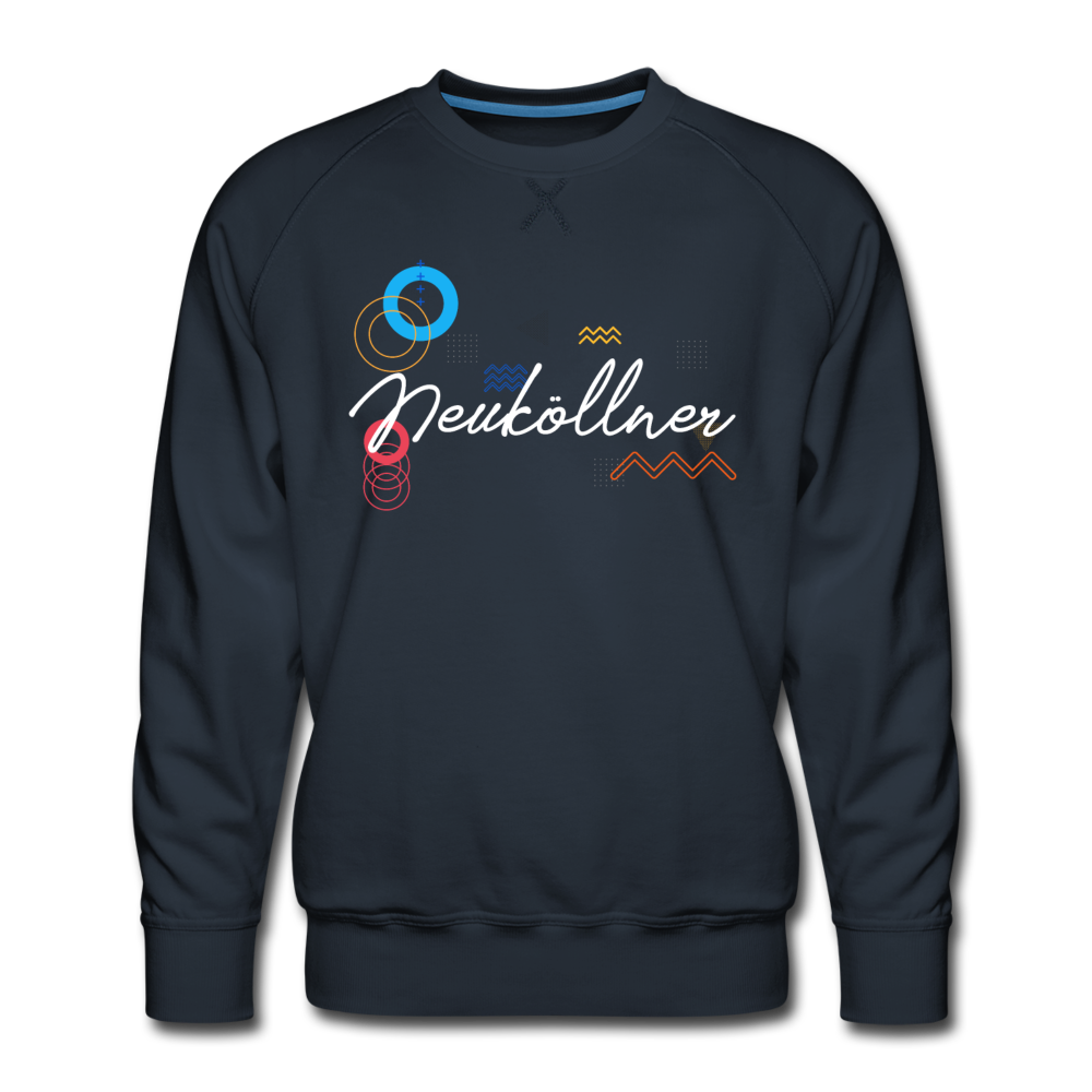Neuköllner - Männer Premium Sweatshirt - Navy