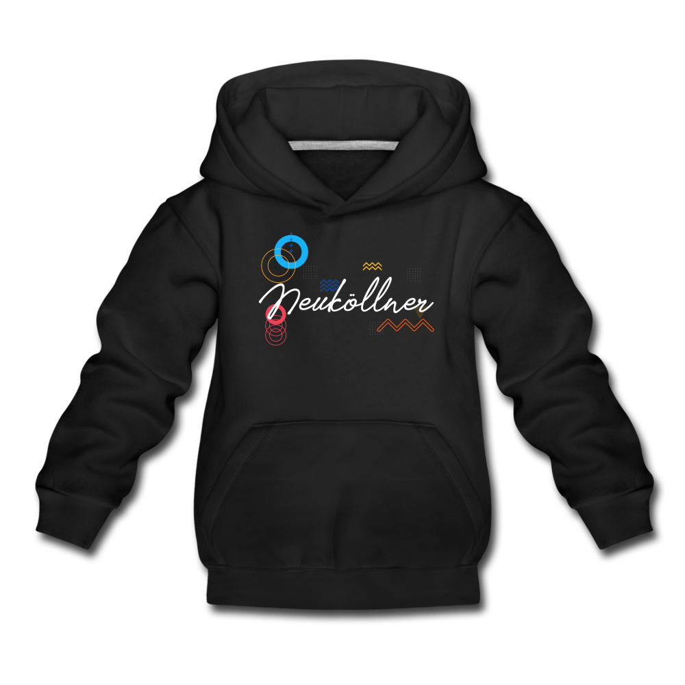 Neuköllner - Kinder Premium Hoodie - Schwarz