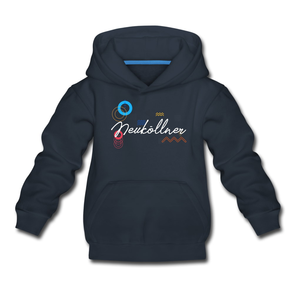Neuköllner - Kinder Premium Hoodie - Navy
