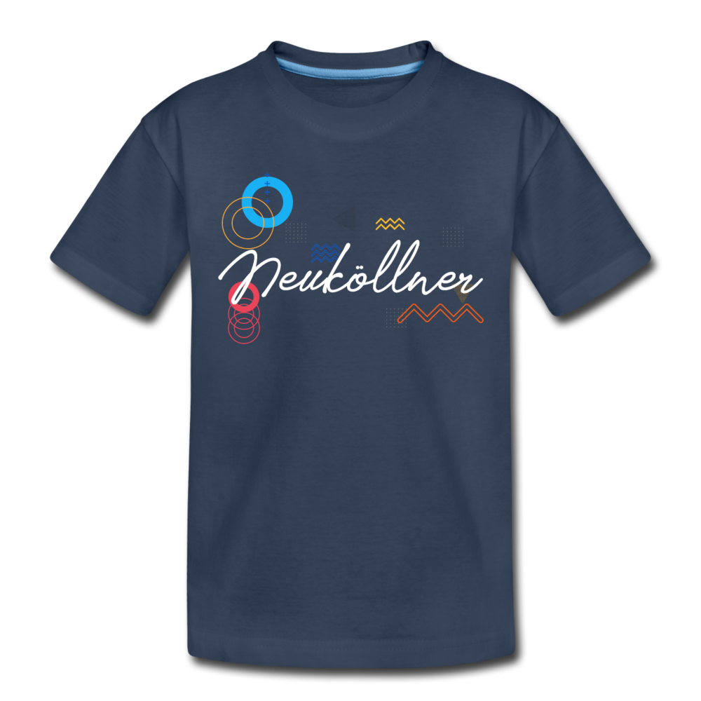 Neuköllner - Kinder Premium T-Shirt - Navy