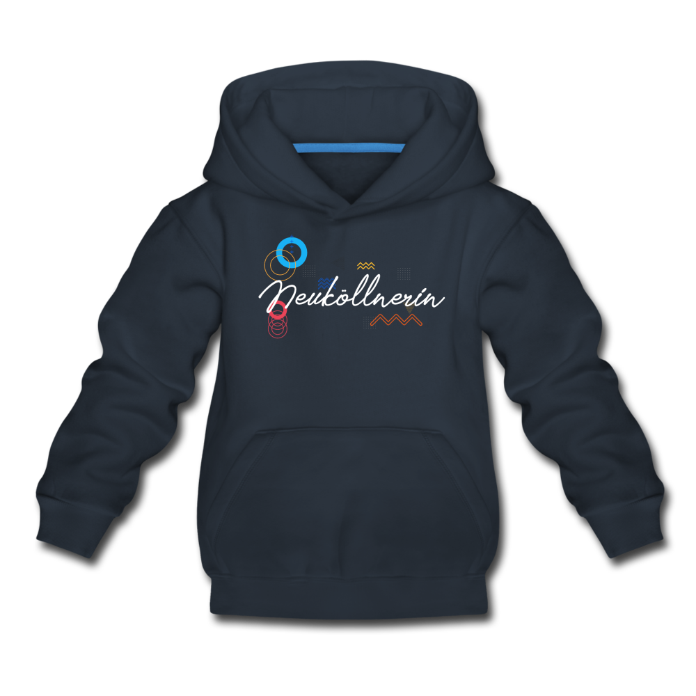 Neuköllnerin - Kinder Premium Hoodie - Navy