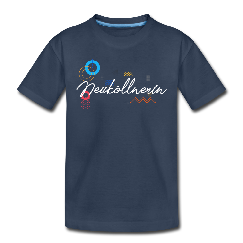 Neuköllnerin - Kinder Premium T-Shirt - Navy
