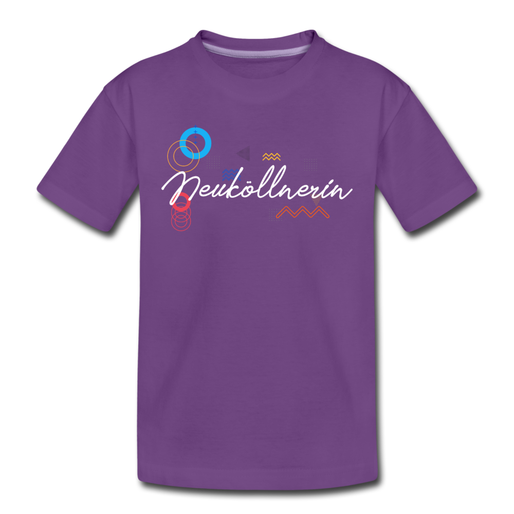 Neuköllnerin - Kinder Premium T-Shirt - Lila