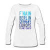 F'hain - Planet Earth - Frauen Premium Langarmshirt - Weiß