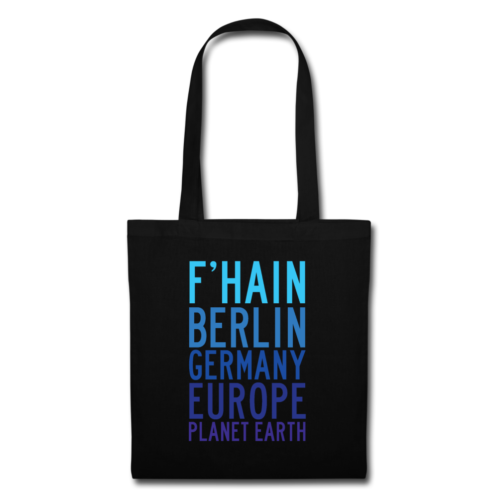 F'hain - Planet Earth - Stoffbeutel - Schwarz