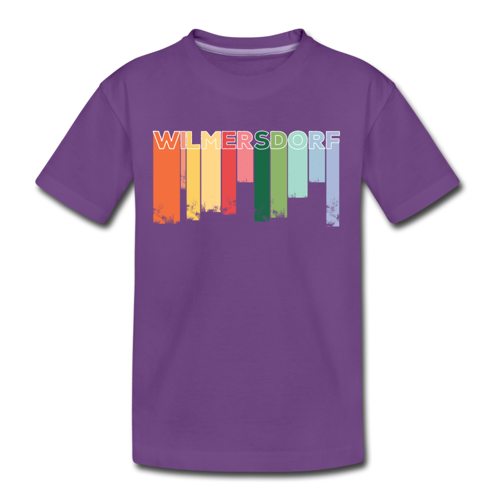 Wilmersdorf Regen - Kinder Premium T-Shirt - Lila