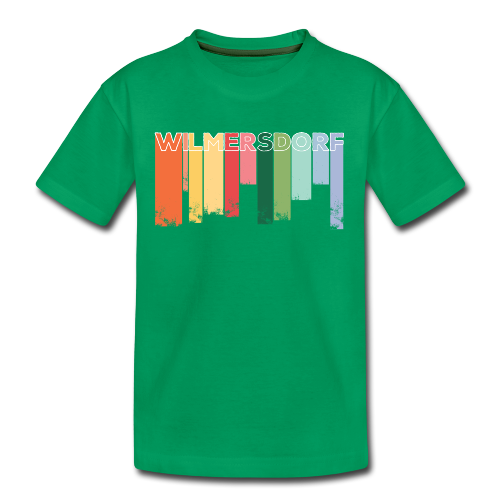 Wilmersdorf Regen - Kinder Premium T-Shirt - Kelly Green