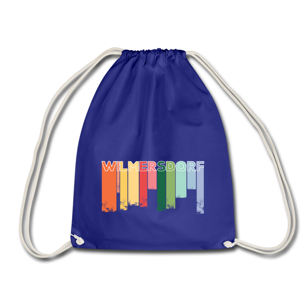 Wilmersdorf Regen - Turnbeutel - Königsblau