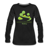 Schillerpark - Frauen Premium Langarmshirt - Schwarz