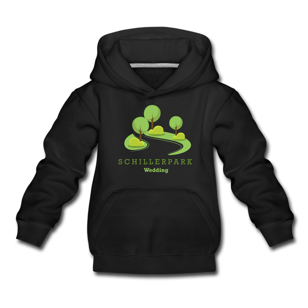 Schillerpark - Kinder Premium Hoodie - Schwarz