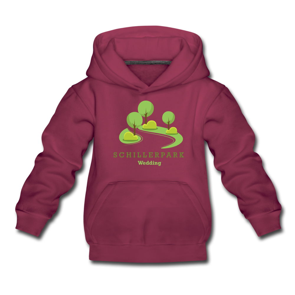 Schillerpark - Kinder Premium Hoodie - Bordeaux