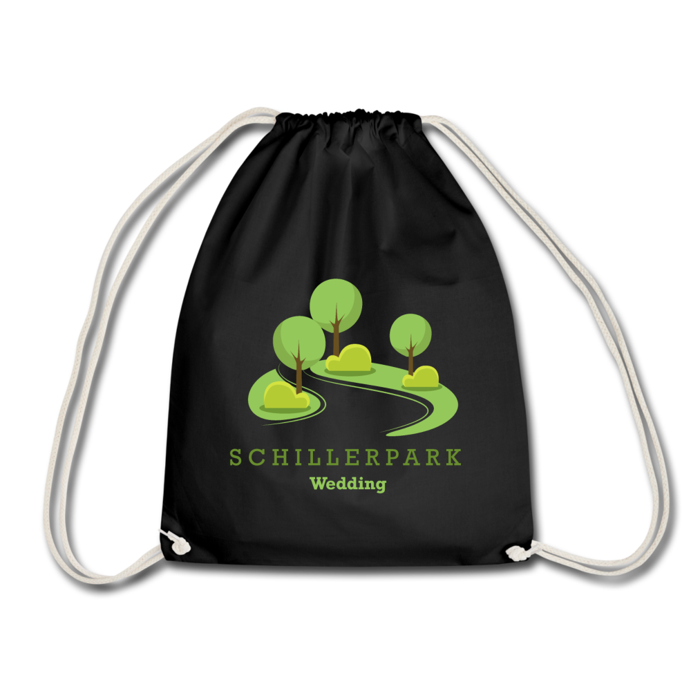 Schillerpark - Turnbeutel - Schwarz