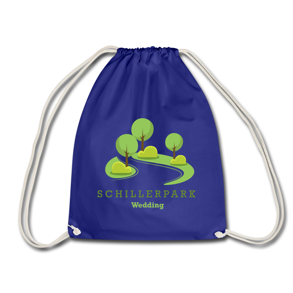 Schillerpark - Turnbeutel - Königsblau