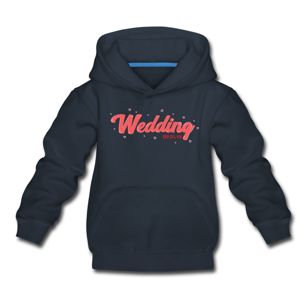 Wedding Berlin - Kinder Premium Hoodie - Navy