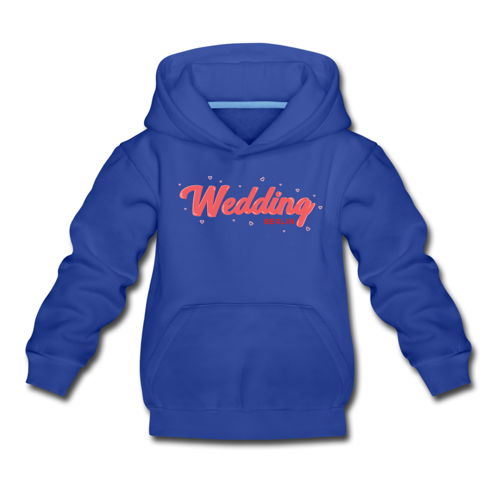 Wedding Berlin - Kinder Premium Hoodie - Royalblau
