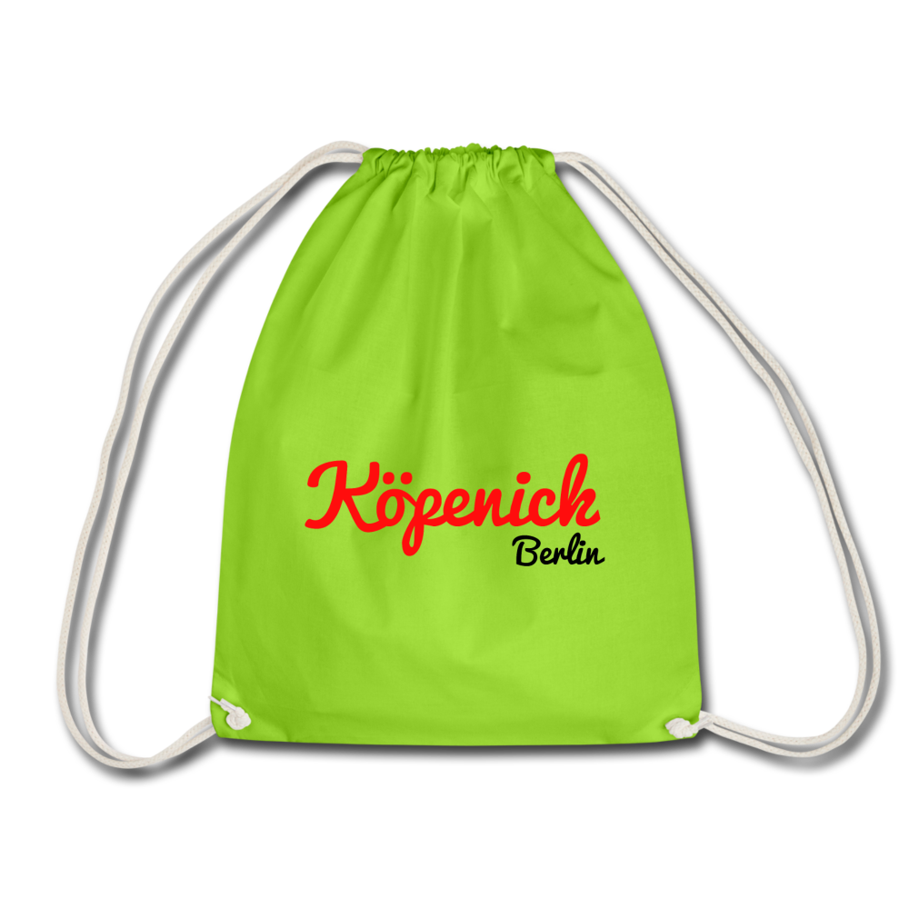 Köpenick - Turnbeutel - Neongrün