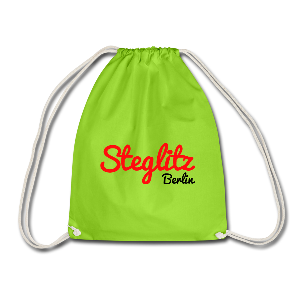 Steglitz Berlin - Turnbeutel - Neongrün