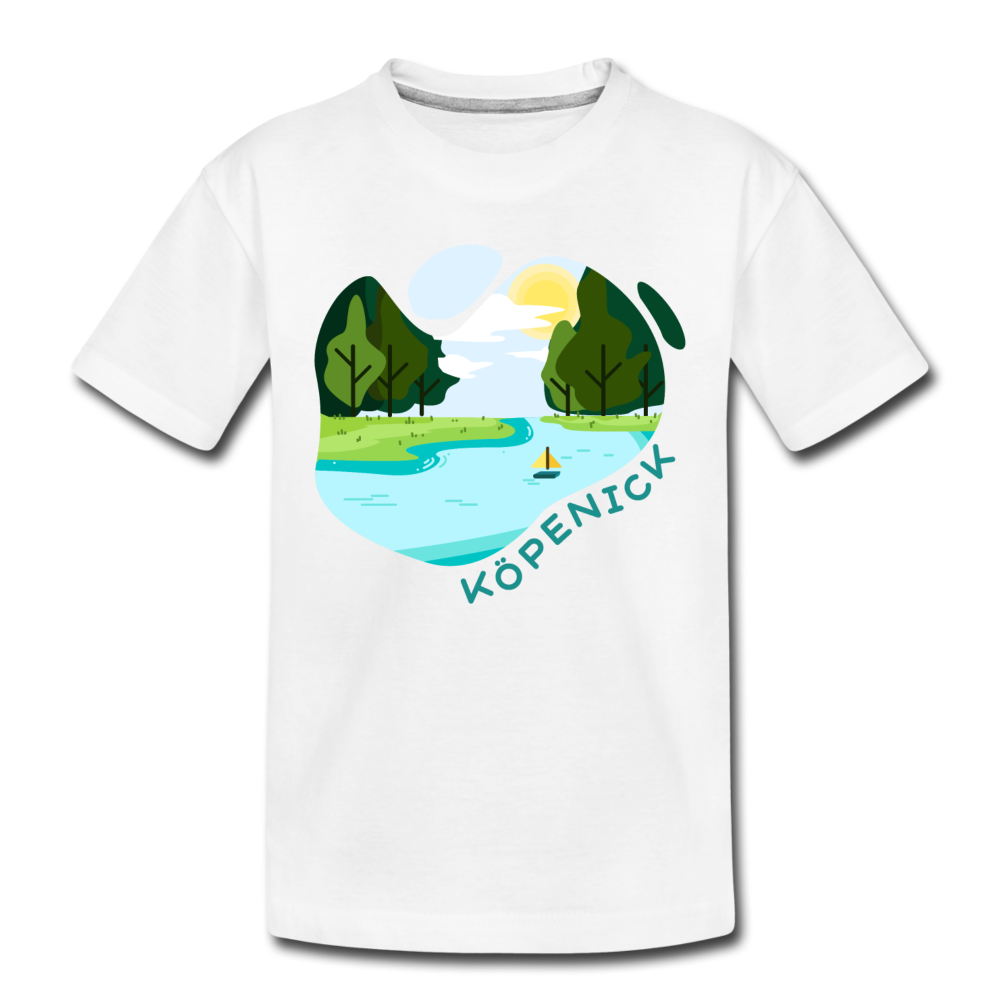Köpenick am Wasser - Kinder Premium T-Shirt - Weiß