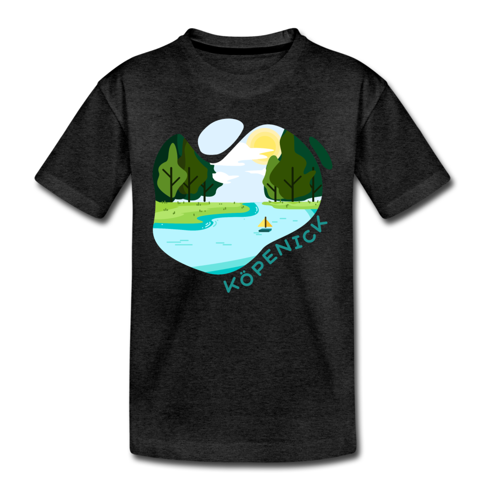 Köpenick am Wasser - Kinder Premium T-Shirt - Anthrazit