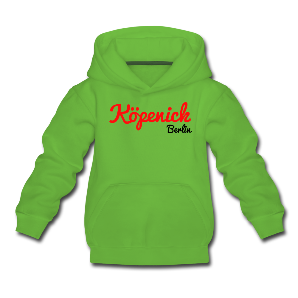 Köpenick - Kinder Premium Hoodie - Hellgrün