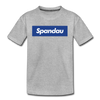 Spandau blau - Kinder Premium T-Shirt - Grau meliert