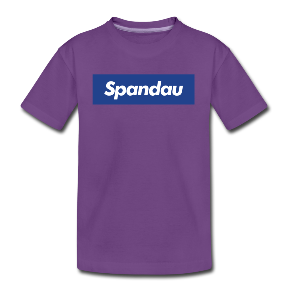 Spandau blau - Kinder Premium T-Shirt - Lila