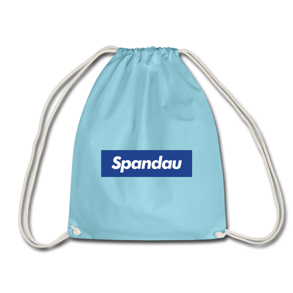Spandau blau - Turnbeutel - Aqua