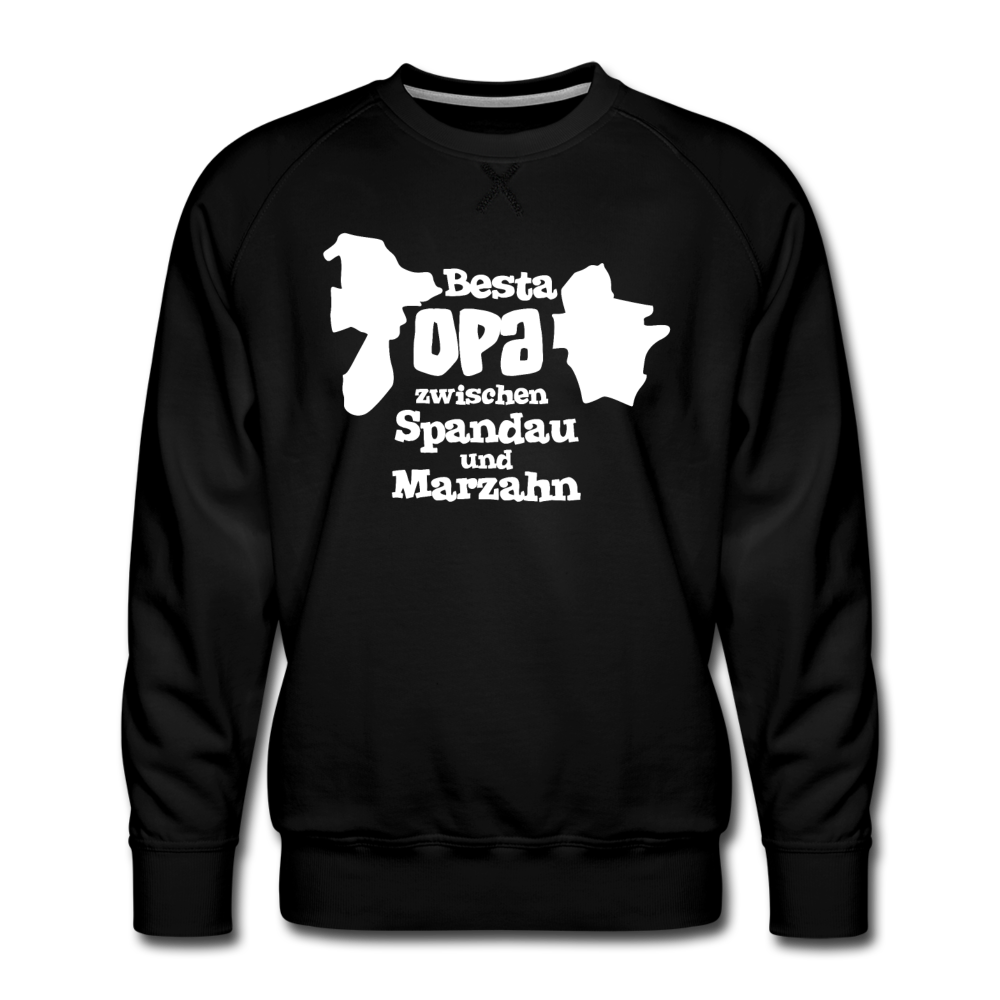 Besta Opa - Männer Premium Sweatshirt - Schwarz