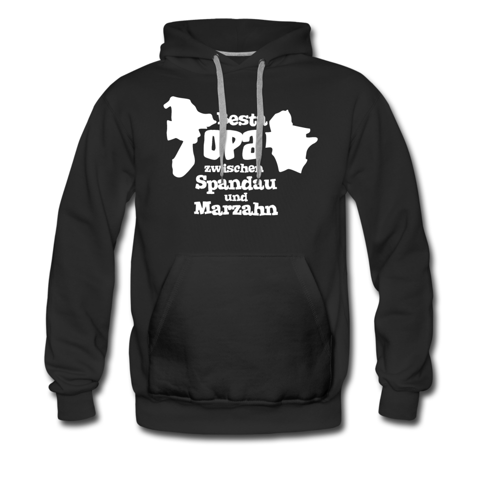 Besta Opa - Männer Premium Hoodie - Schwarz