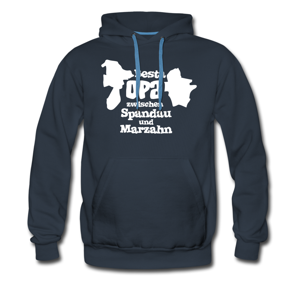 Besta Opa - Männer Premium Hoodie - Navy