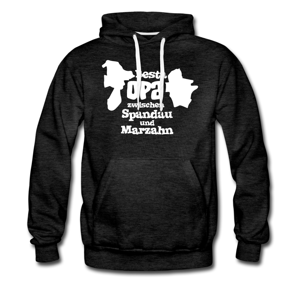 Besta Opa - Männer Premium Hoodie - Anthrazit