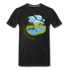 Tierpark - Männer Premium T-Shirt - Schwarz