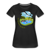 Tierpark - Frauen Premium T-Shirt - Schwarz